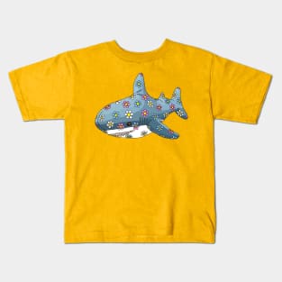 The Trans Blue Shark Kids T-Shirt